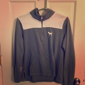 Zip up sweatshirt (pink)